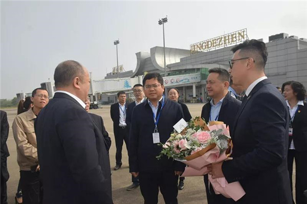 重慶?景德鎮(zhèn)?大連航線成功首航！